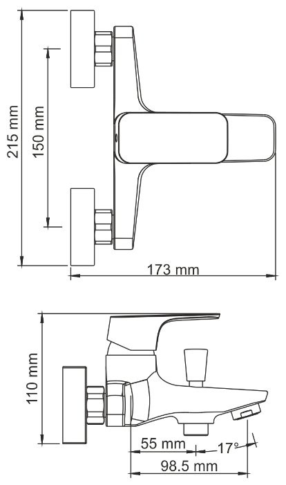 Смеситель Wasserkraft Salm 2701 Смеситель Wasserkraft Salm 2701
