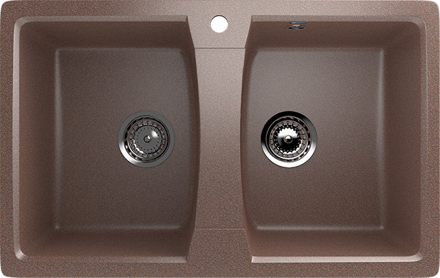 Кухонная мойка Ulgran U-402 307 (Терракот)