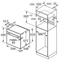 Духовой шкаф Bosch HBG655NB1