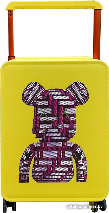 Чемодан DoubleW 005# (S, желтый)