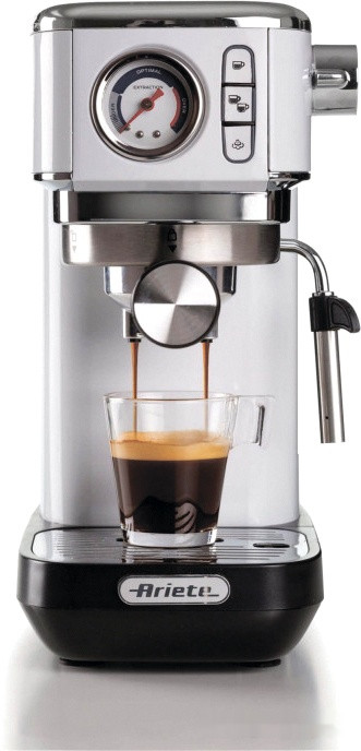 Рожковая помповая кофеварка Ariete Espresso Slim Moderna 1381/14 Рожковая помповая кофеварка Ariete Espresso Slim Moderna 1381/14