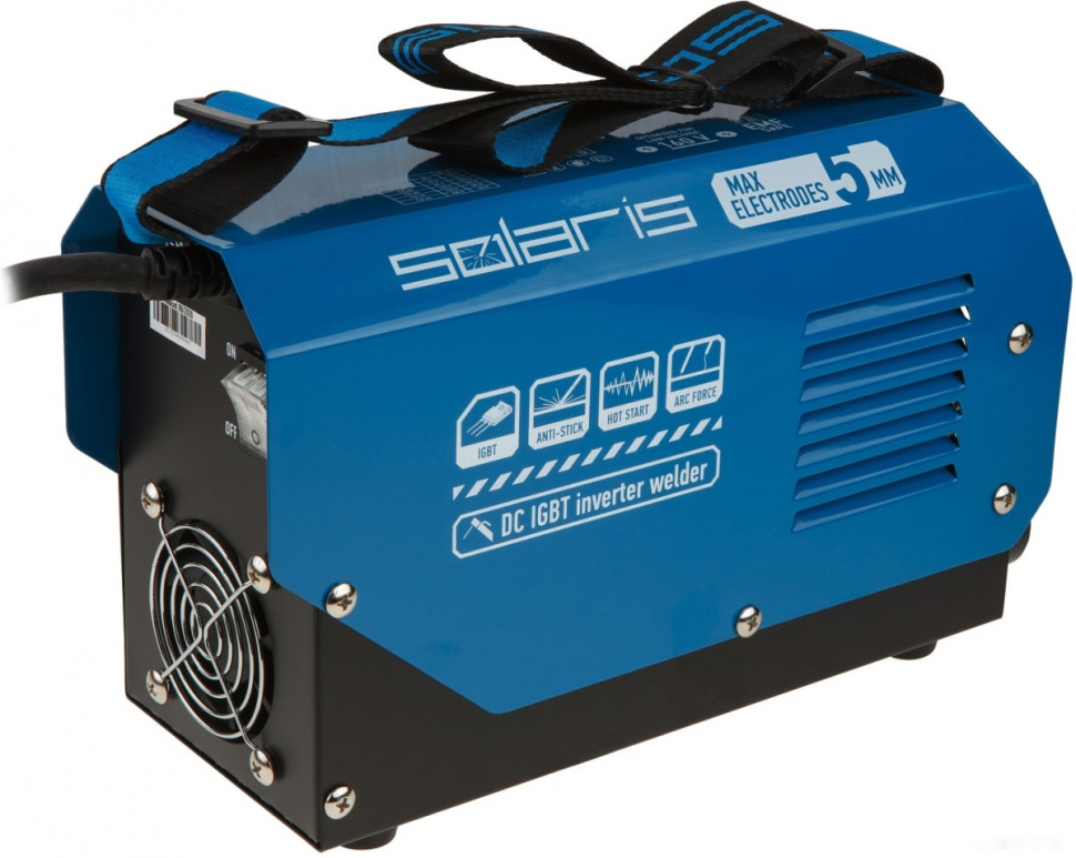 Сварочный инвертор Solaris MMA-250D Сварочный инвертор Solaris MMA-250D