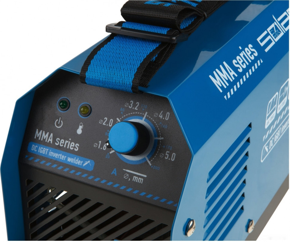 Сварочный инвертор Solaris MMA-250D Сварочный инвертор Solaris MMA-250D