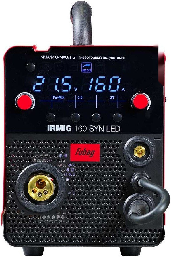 Сварочный инвертор FUBAG IRMIG 160 Syn Led 646402 Сварочный инвертор FUBAG IRMIG 160 Syn Led 646402