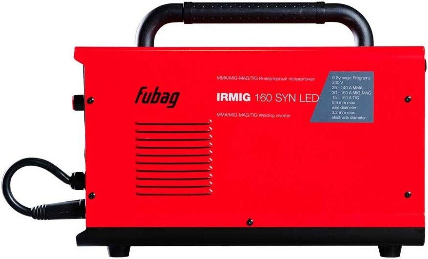 Сварочный инвертор FUBAG IRMIG 160 Syn Led 646402 Сварочный инвертор FUBAG IRMIG 160 Syn Led 646402