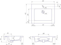Умывальник Kirovit Оскар 650