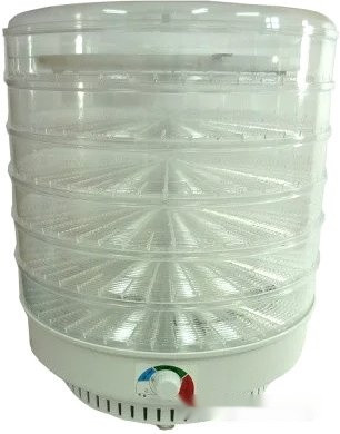 Сушилка для овощей и фруктов Спектр-Прибор Ветерок-2 ЭСОФ2-0.6/220 (6 поддонов, лоток для пастилы, прозр.)