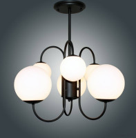 Подвесная люстра Элетех Тефия 261 НСБ 01-6х40-101 1005405126 (черный)