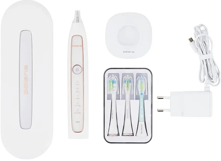 Электрическая зубная щетка Polaris PETB 0101 TC (белый) Электрическая зубная щетка Polaris PETB 0101 TC (белый)