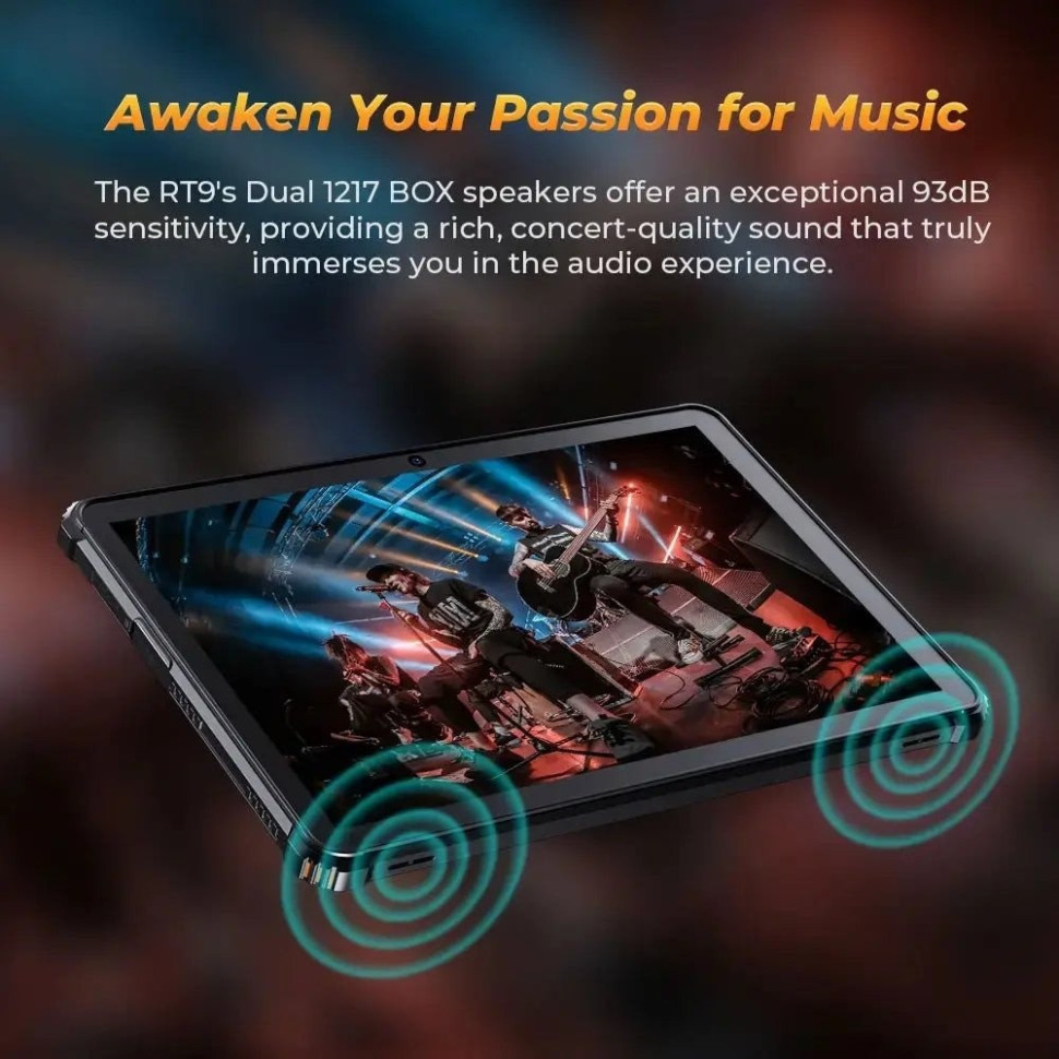 Планшет Oukitel RT9 6GB/256GB (черный)