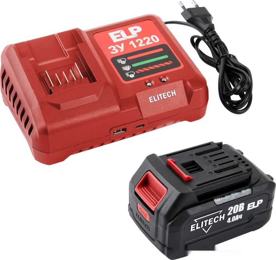 Газонокосилка Elitech ГА 2032БТК (с 1-им АКБ) Газонокосилка Elitech ГА 2032БТК (с 1-им АКБ)