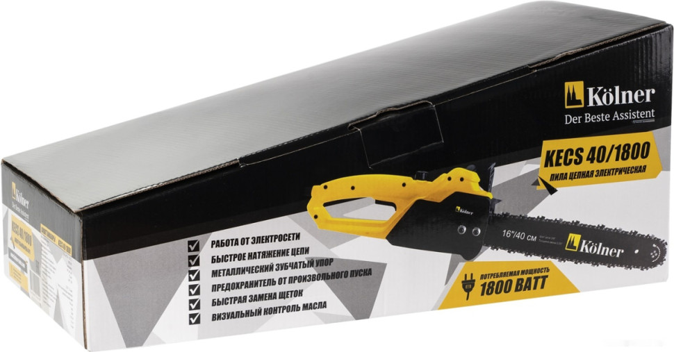 Электрическая пила Kolner KECS 40/1800
