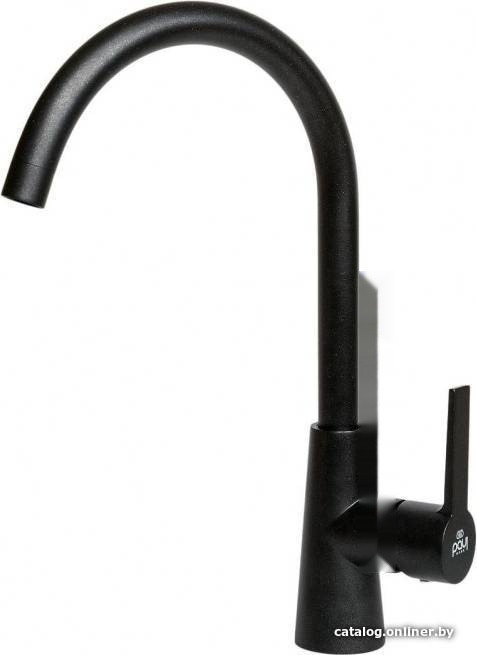 Смеситель Paulmark Holstein Ho212065-418 (черный металлик)