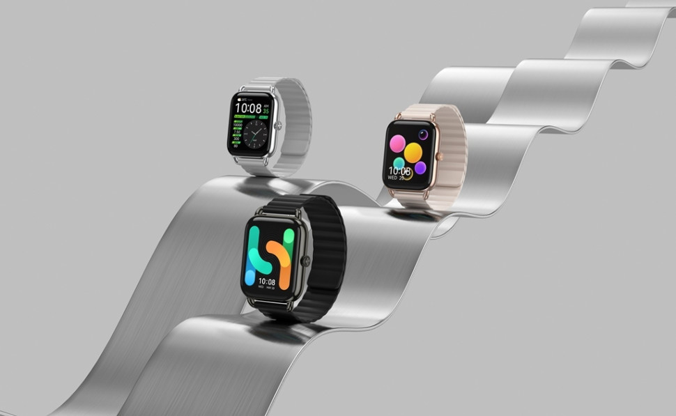 Умные часы Haylou RS4 Plus LS11 (черный, с магнитной застежкой) Умные часы Haylou RS4 Plus LS11 (черный, с магнитной застежкой)