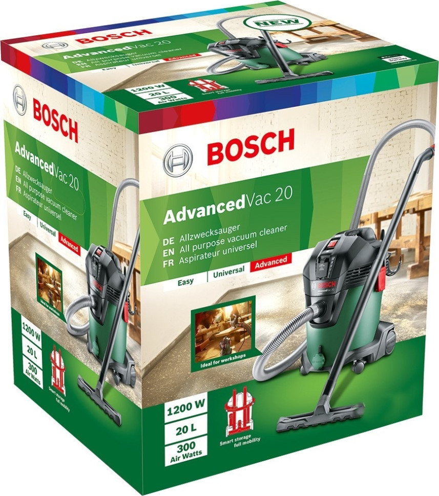 Промышленный пылесос Bosch AdvancedVac 20 [06033D1200]