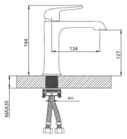 Смеситель Gappo G1050