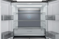 Холодильник side by side Weissgauff WCD 590 NoFrost Inverter Premium EcoFresh Inox Glass