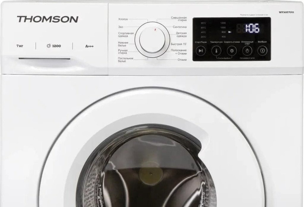 Стиральная машина Thomson WF30E7U01 Стиральная машина Thomson WF30E7U01