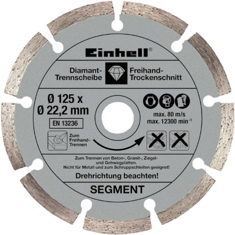 Угловая шлифмашина Einhell TE-AG 125/750 Kit Угловая шлифмашина Einhell TE-AG 125/750 Kit