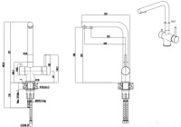 Смеситель Zorg Matto (пески сахары)