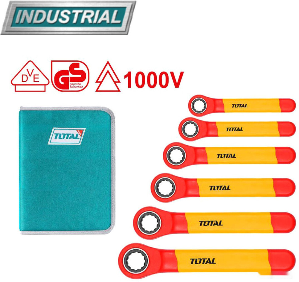 Набор ключей Total THKISPA0603 (6 предметов)