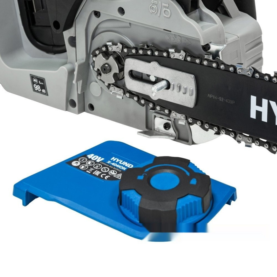 Аккумуляторная пила Hyundai X-404iON (без АКБ) Аккумуляторная пила Hyundai X-404iON (без АКБ)