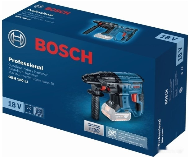 Перфоратор Bosch GBH 180-LI Professional 0611911120 (без АКБ)