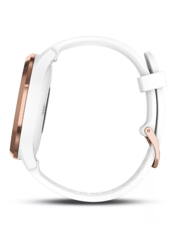 Фитнес-браслет Garmin Vivomove HR Sport S/M (Rose Gold-White) Фитнес-браслет Garmin Vivomove HR Sport S/M (Rose Gold-White)