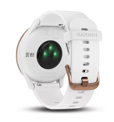 Фитнес-браслет Garmin Vivomove HR Sport S/M (Rose Gold-White) Фитнес-браслет Garmin Vivomove HR Sport S/M (Rose Gold-White)