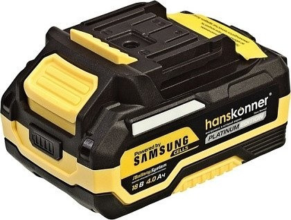 Аккумулятор для инструмента Hanskonner HBP2004PRO (18В/4 Ah) Аккумулятор для инструмента Hanskonner HBP2004PRO (18В/4 Ah)