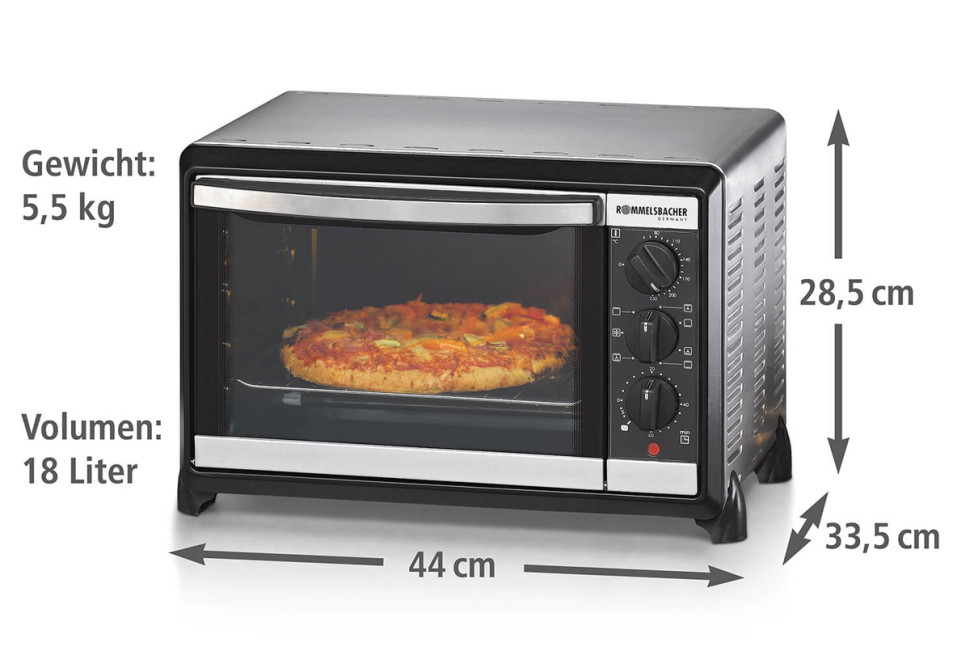 Мини-печь Rommelsbacher BG 1055/E Мини-печь Rommelsbacher BG 1055/E