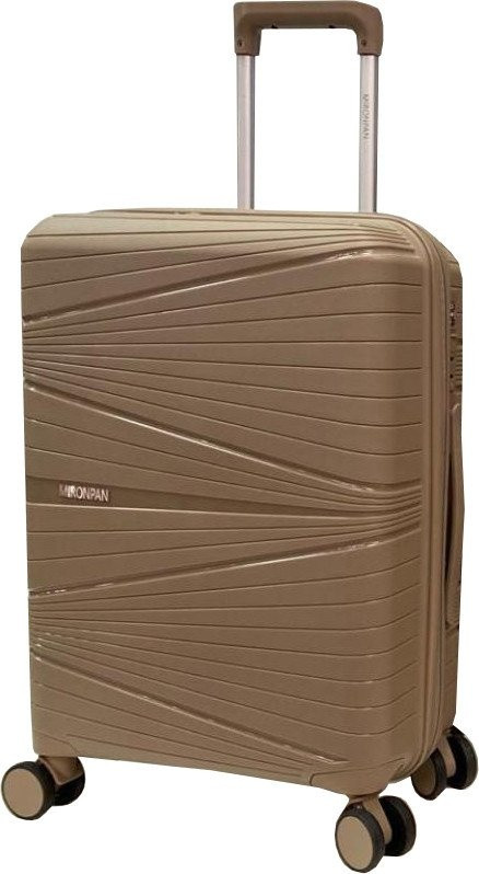 Чемодан-спиннер Mironpan 23103 76 см (светло-серый)