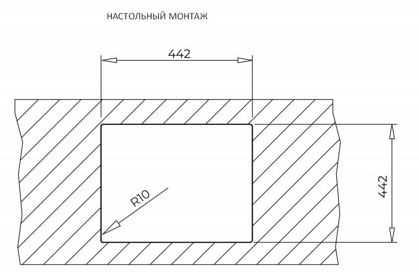 Кухонная мойка Teka Radea R10 40.40 M-TG Black carb Кухонная мойка Teka Radea R10 40.40 M-TG Black carb