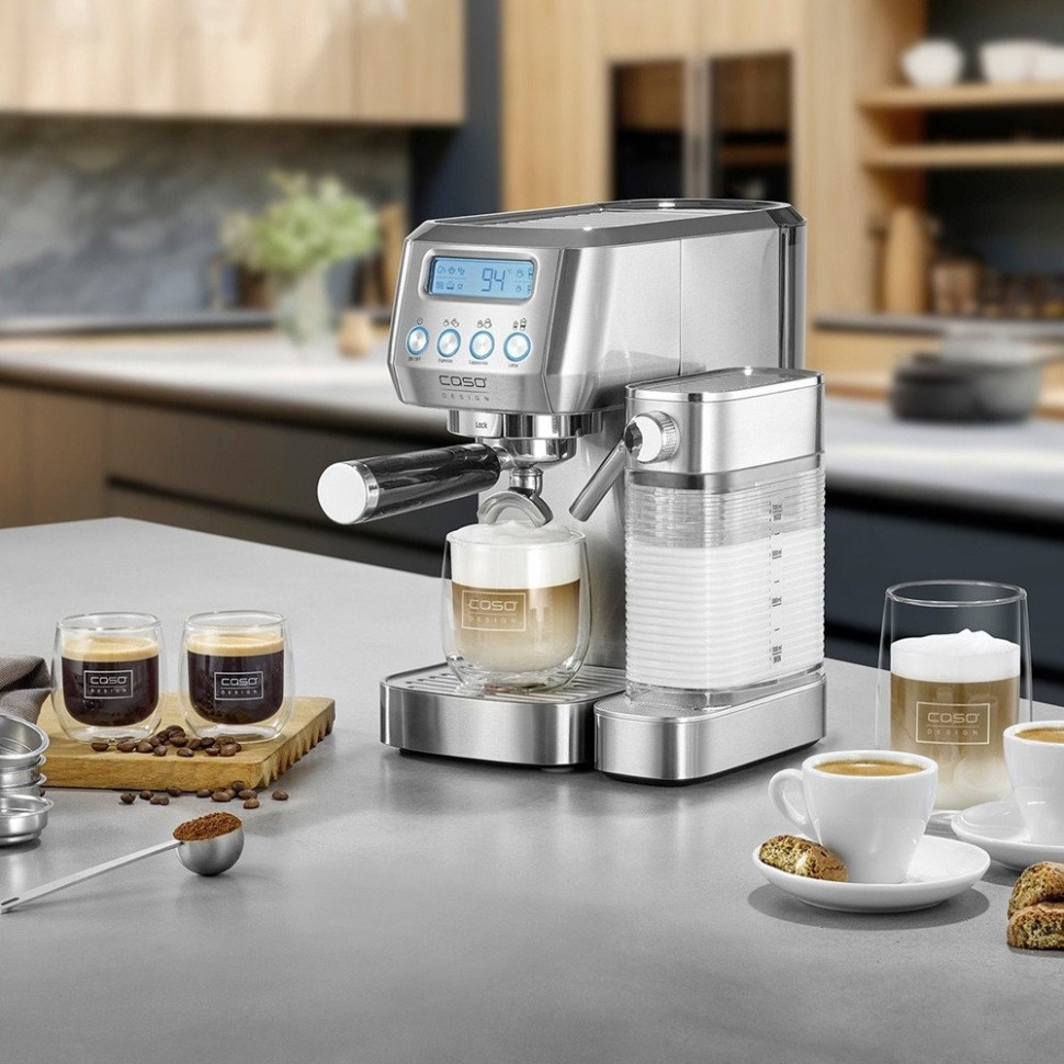 Рожковая кофеварка Caso Espresso Gourmet Latte Рожковая кофеварка Caso Espresso Gourmet Latte