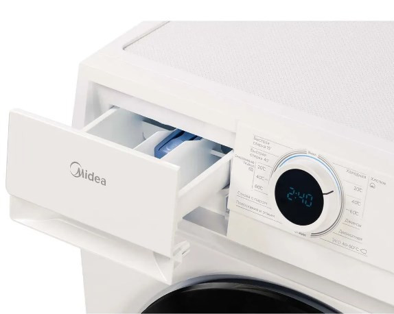 Стиральная машина Midea MF100W80BS/W-RU
