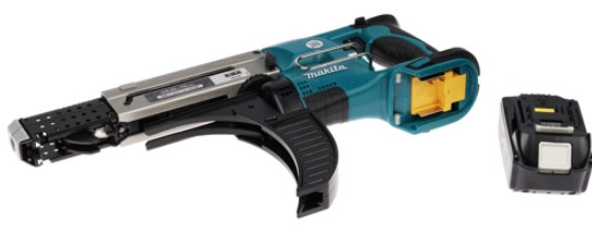 Шуруповерт для гипсокартона Makita DFR750RFE (с 2-мя АКБ, кейс)