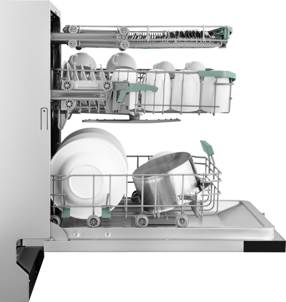 Посудомоечная машина Weissgauff BDW 6140 Ultra Real Autoopen Infolight Посудомоечная машина Weissgauff BDW 6140 Ultra Real Autoopen Infolight