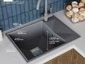 Кухонная мойка Polygran Blade 660 (серый) Кухонная мойка Polygran Blade 660 (серый)