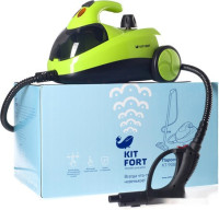 Пароочиститель Kitfort KT-908 (зеленый)