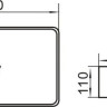 Умывальник Axus 60 9396