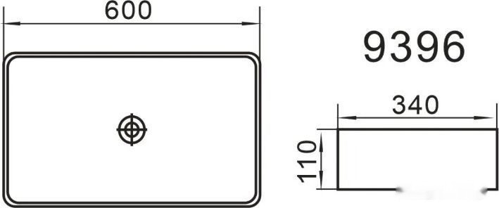Умывальник Axus 60 9396