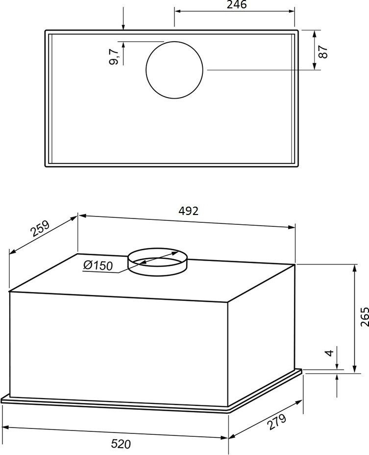 Вытяжка Krona Aspen 600 Black SGC КА-00009703 (черный) Вытяжка Krona Aspen 600 Black SGC КА-00009703 (черный)