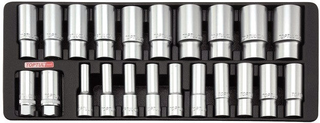 Набор торцевых головок Toptul GAAT2202 22 предмета