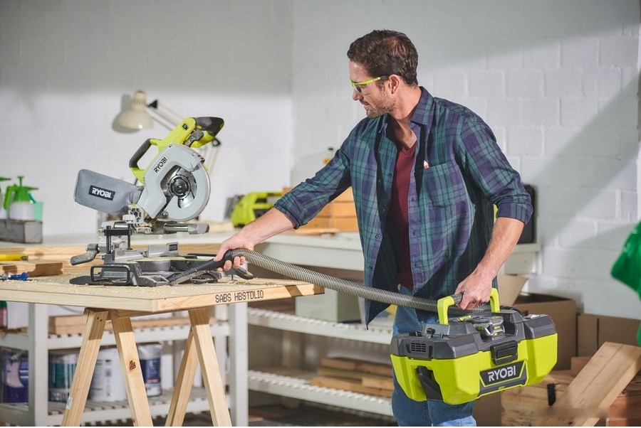 Пылесос Ryobi R18PV-0 (без батареи) Пылесос Ryobi R18PV-0 (без батареи)