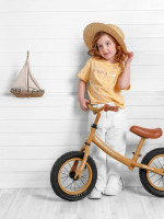 Беговел Amarobaby Road Racer (коричневый)