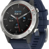 Умные часы Garmin Quatix 6 47 мм (серый/синий)