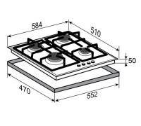 Варочная панель Zigmund &amp; Shtain MN 175.61 B