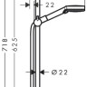 Душевая система Hansgrohe Vernis Blend 26422670 (черный матовый) Душевая система Hansgrohe Vernis Blend 26422670 (черный матовый)