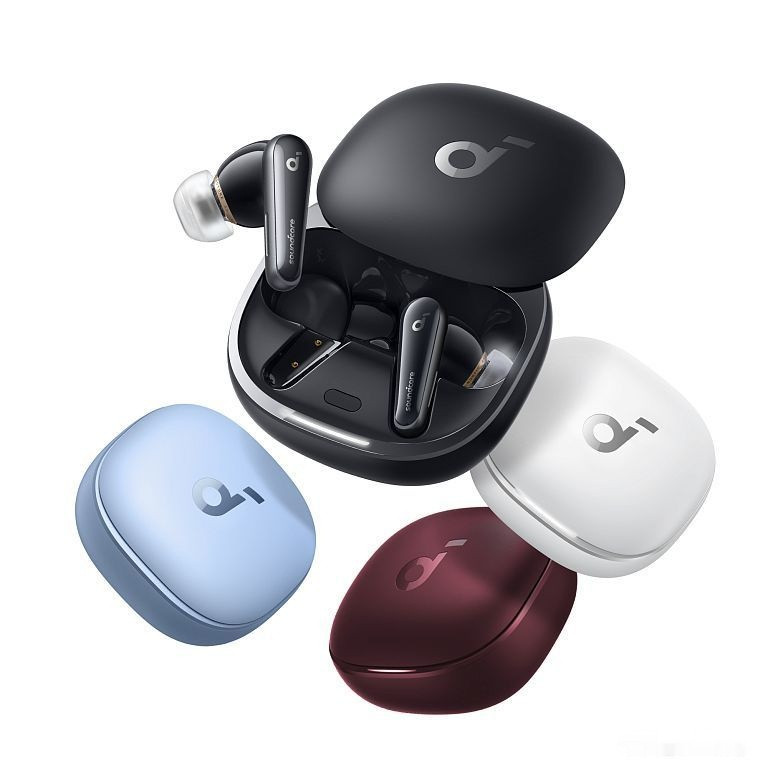 Наушники Anker SoundCore Liberty 4 (бордовый) Наушники Anker SoundCore Liberty 4 (бордовый)