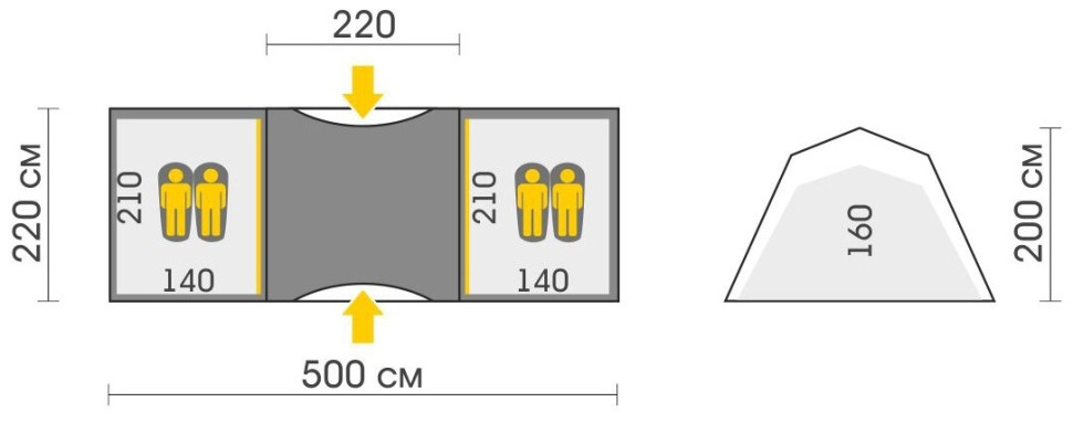 Палатка Talberg Base 4 Палатка Talberg Base 4